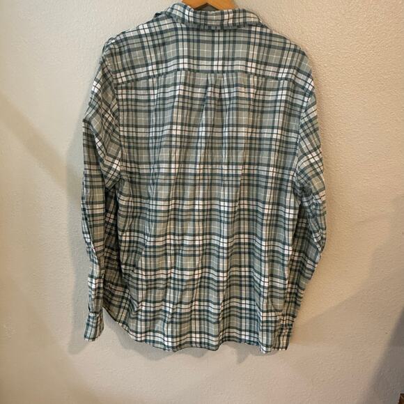 johnnie-O Hurst Hangin Out Surflannel Shirt Evergreen Size XL - Picture 7 of 9
